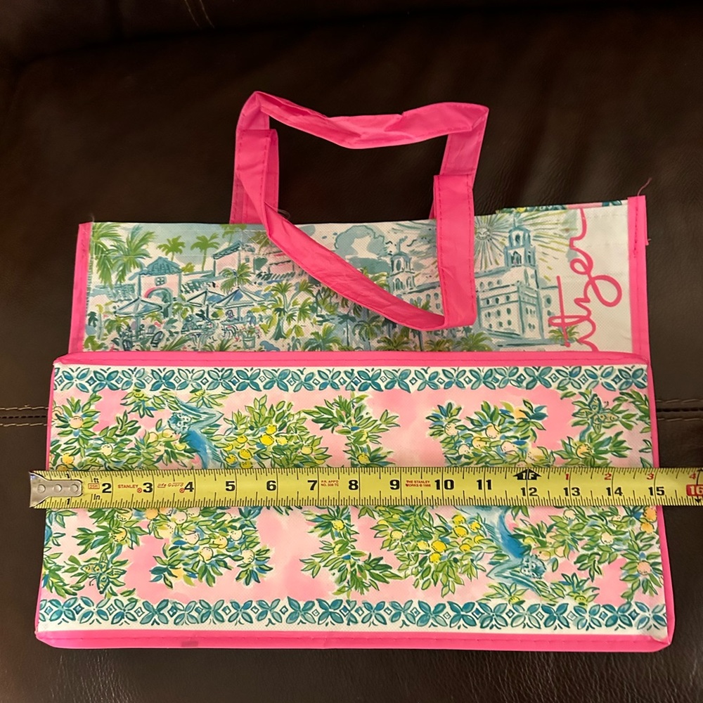 Lilly Pullitzer - bag was used one time.  Excellent condition.